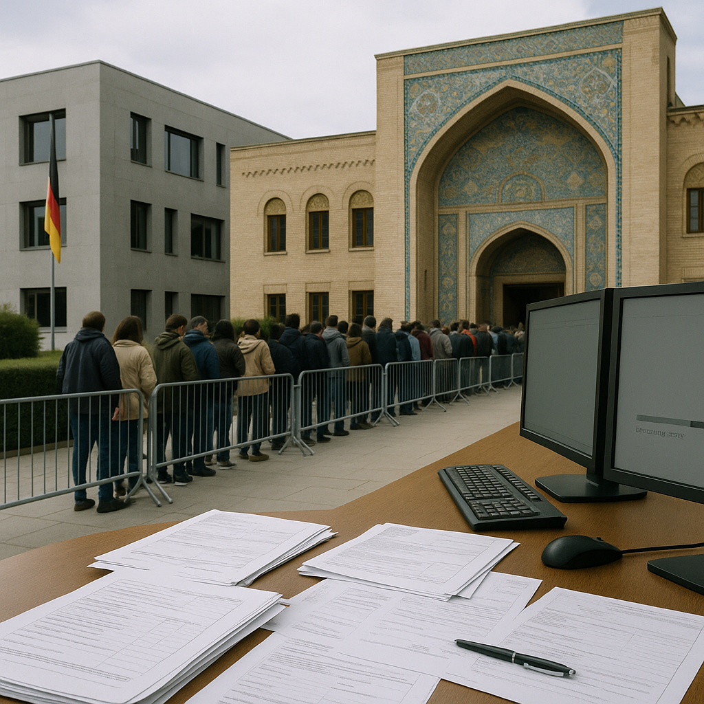 Warten iranische Fachkräfte umsonst auf deutsche Visa?
