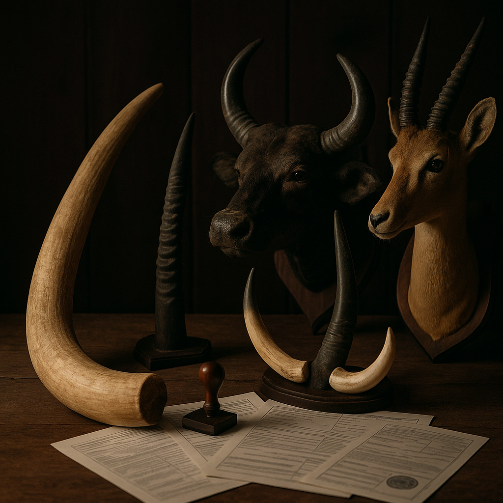 Werden 651 geschützte Tiere für deutsche Jagdtrophäen getötet?