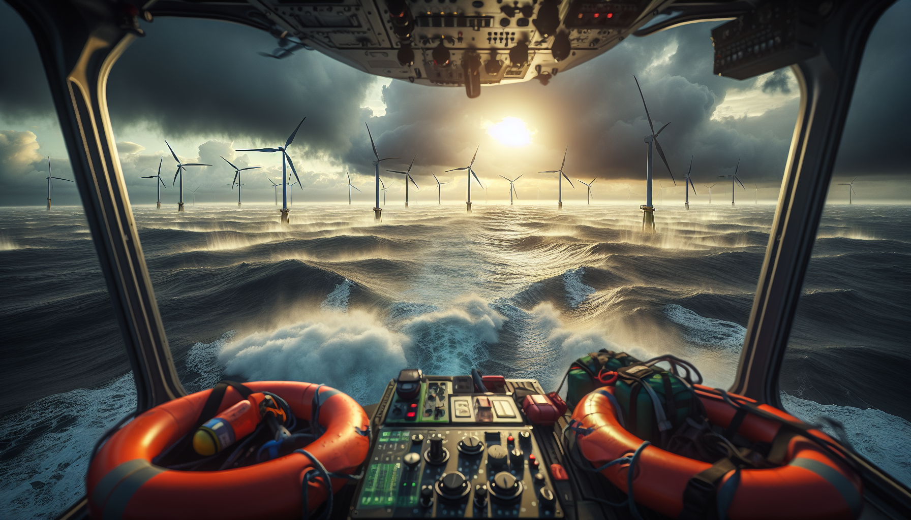 Grüne fragen zu Offshore Rettungsinfrastruktur