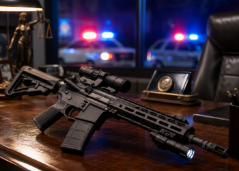 AfD hinterfragt neue Polizei-Waffen aus dem Militärbereich