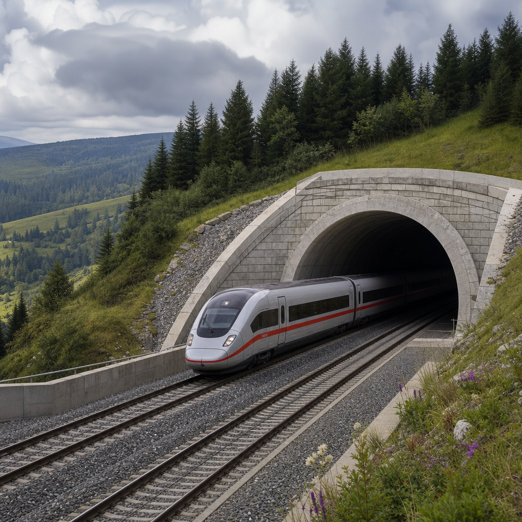 Bundestag empfiehlt 18-Kilometer-Tunnel für Dresden-Prag-Strecke