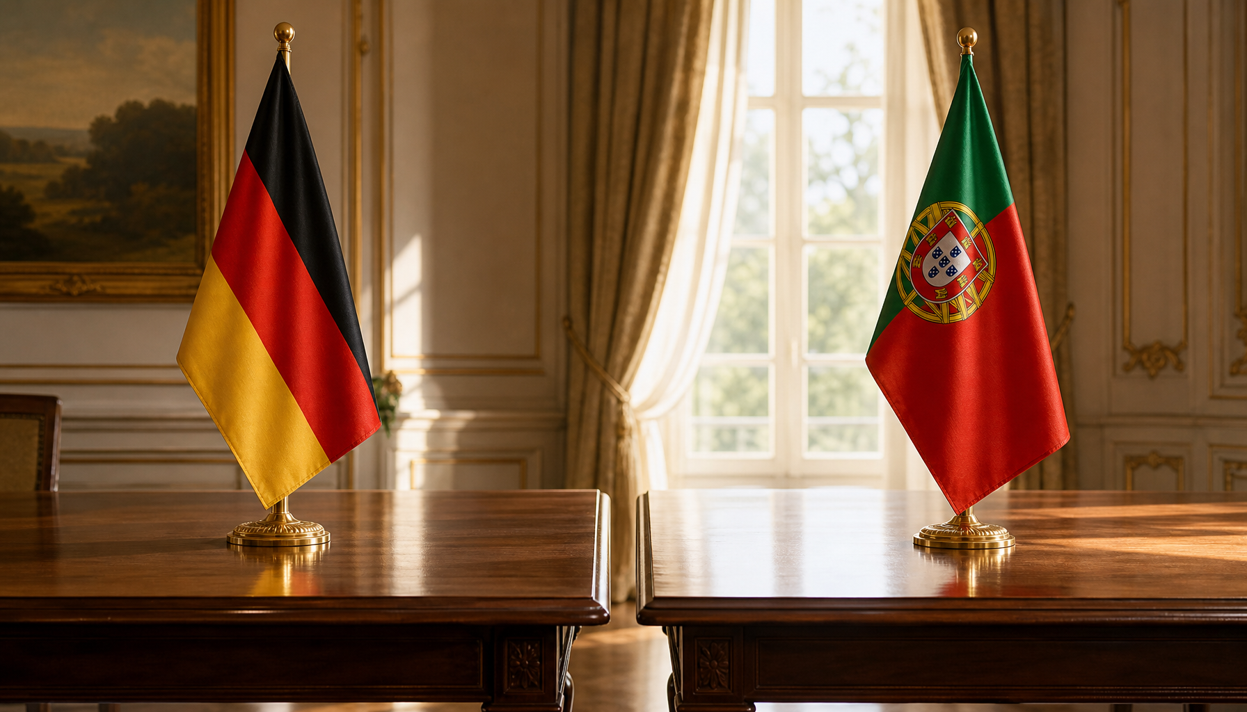 Bundeskanzler Merz empfängt portugiesischen Ministerpräsidenten