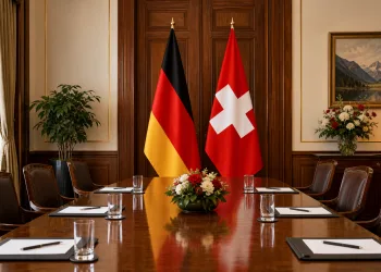 Bundeskanzler Merz empfängt Schweizer Bundespräsidenten Parmelin