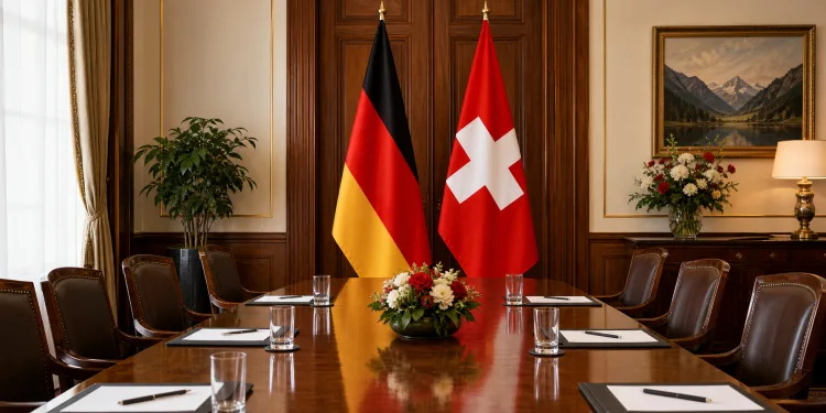 Bundeskanzler Merz empfängt Schweizer Bundespräsidenten Parmelin