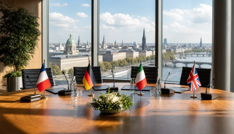Leaders UK, Italy, France, Germany on West Bank situation