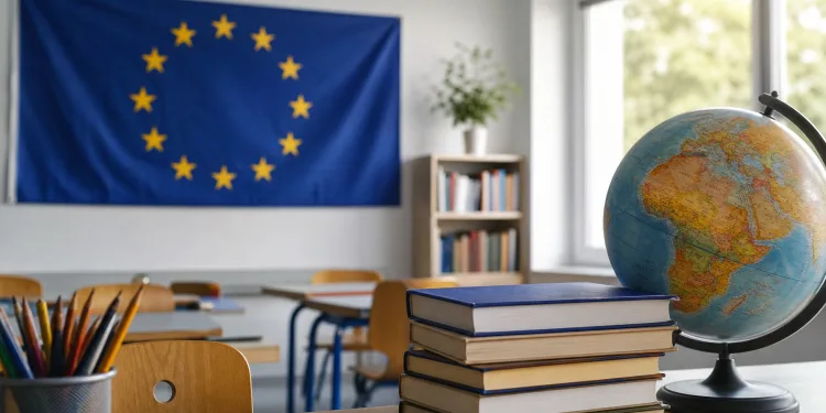 Merz besucht Carolus-Magnus-Gymnasium zum EU-Projekttag 2026