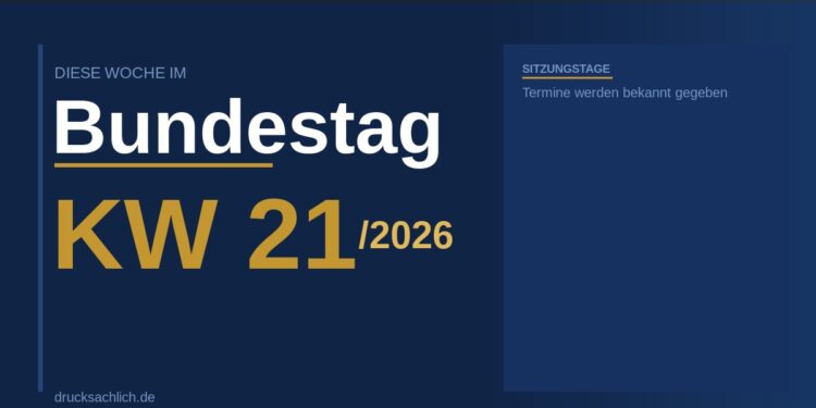 Wochenvorschau KW21/2026