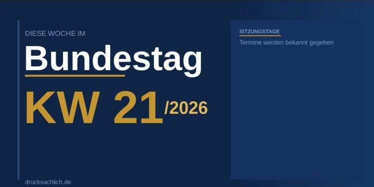Wochenvorschau KW21/2026