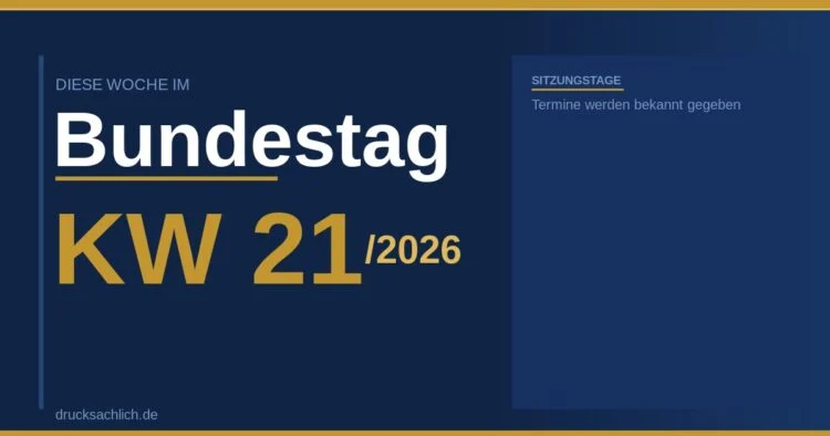 Wochenvorschau KW21/2026