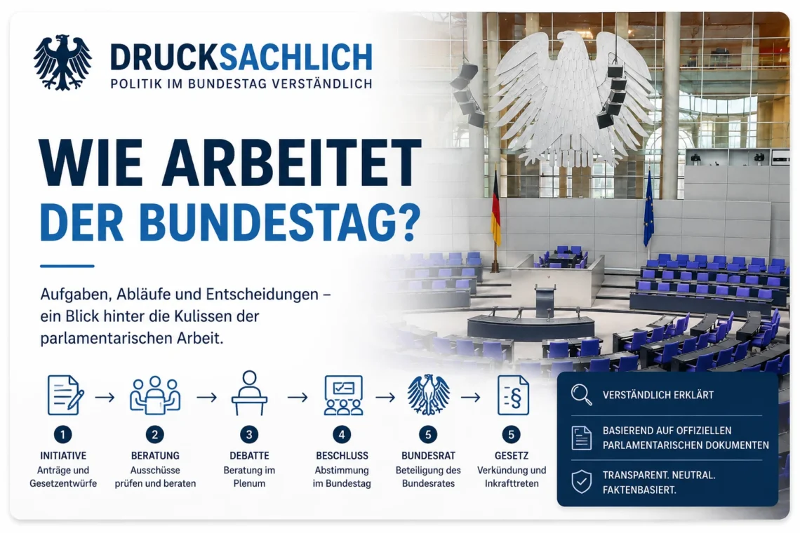 Wie arbeitet der Bundestag?