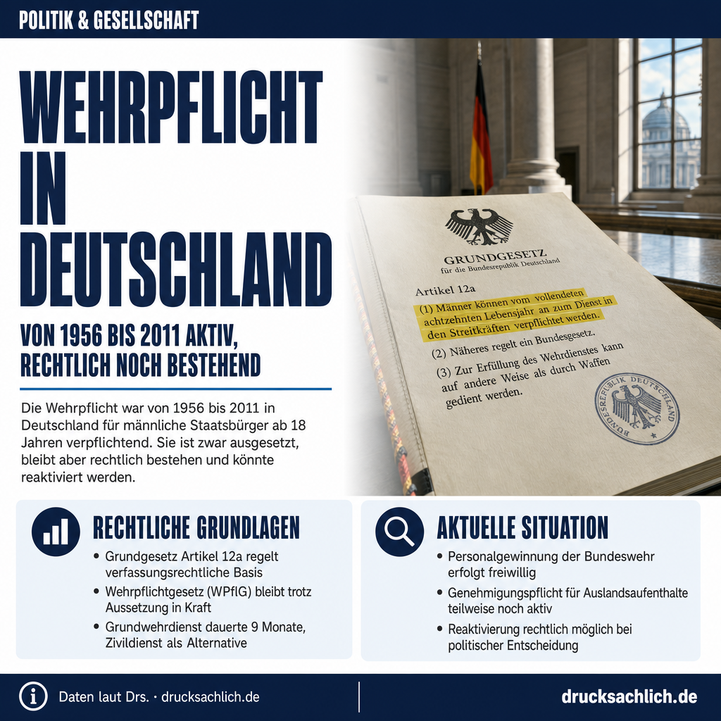 Begriff erklärt: Wehrpflicht