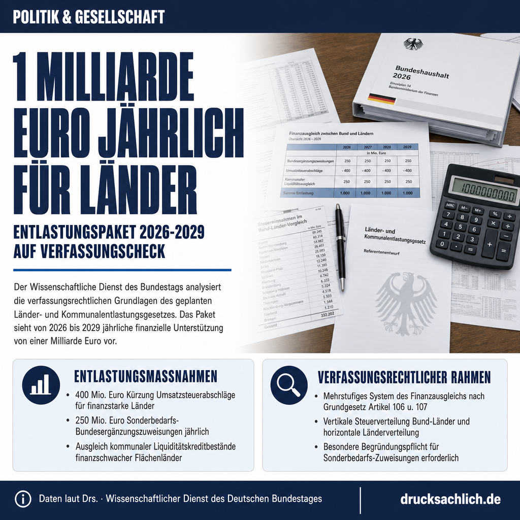 Verfassungsrechtliche Grundlagen des Länderentlastungsgesetzes