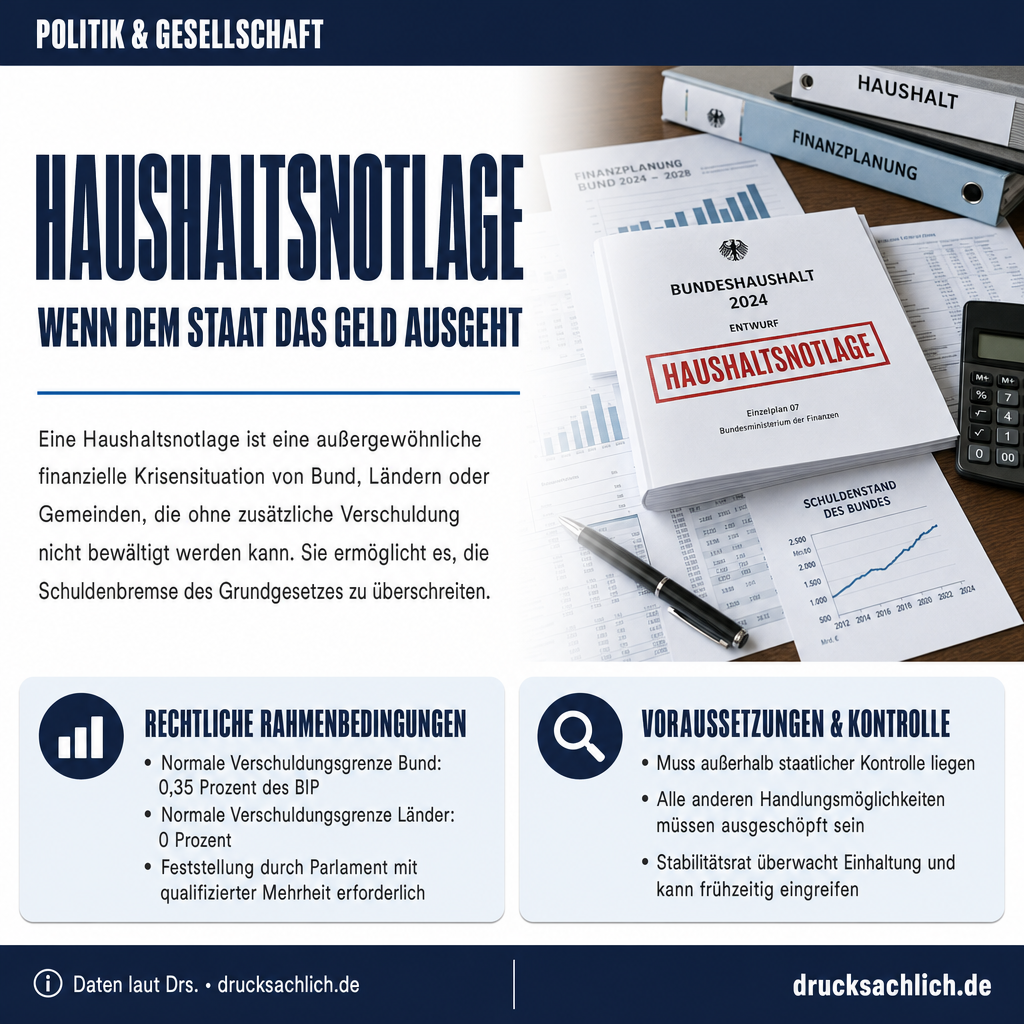 Begriff erklärt: Haushaltsnotlage