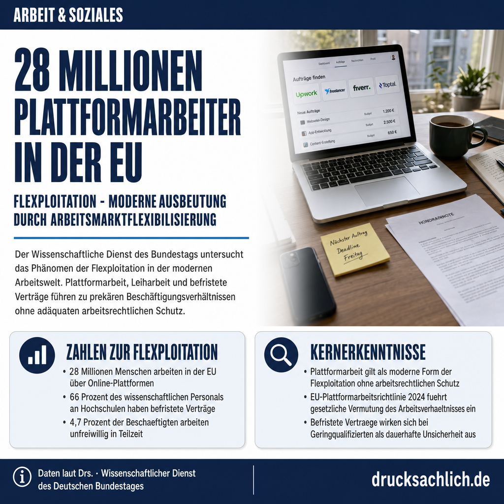 Flexploitation: Moderne Ausbeutung durch Arbeitsmarktflexibilisierung