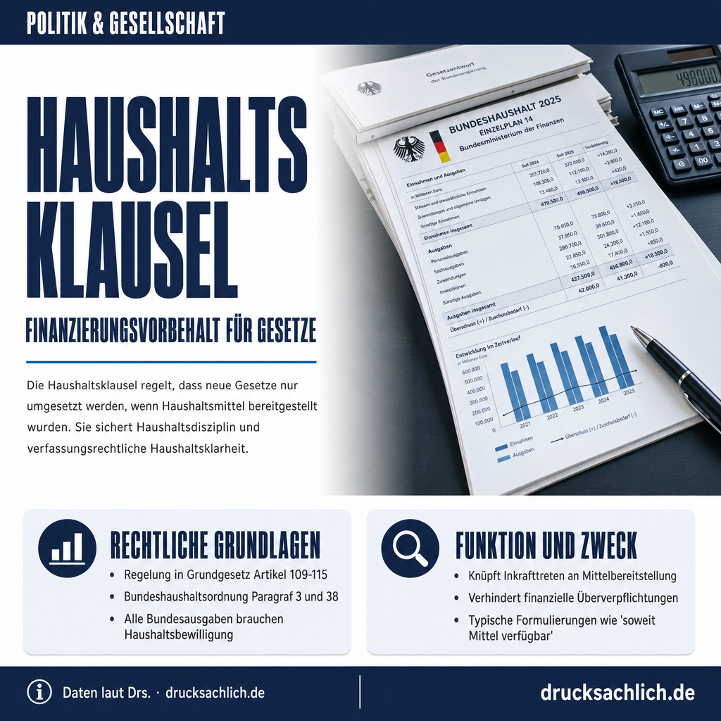 Begriff erklärt: Haushaltsklausel