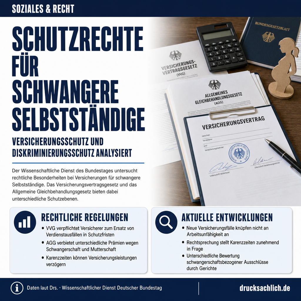Versicherungsschutz für schwangere Selbstständige