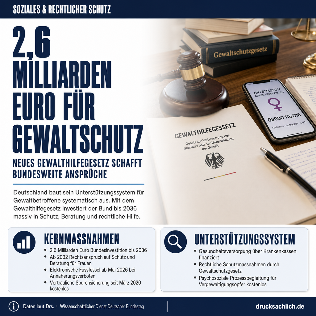 Unterstützungssysteme für Gewaltbetroffene in Deutschland