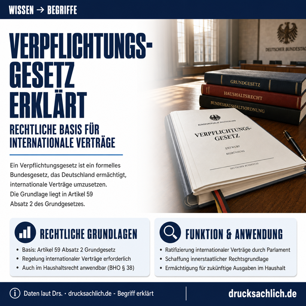 Begriff erklärt: Verpflichtungsgesetz