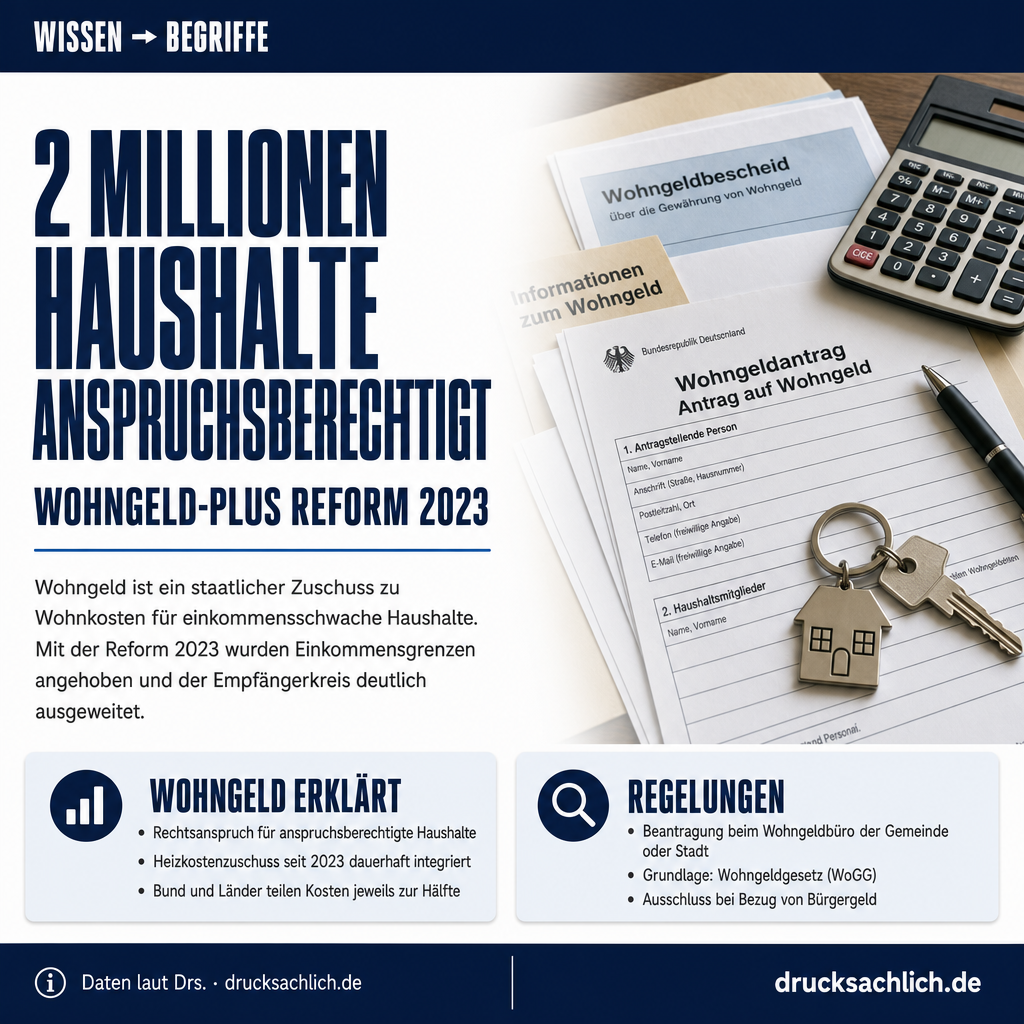 Begriff erklärt: Wohngeld