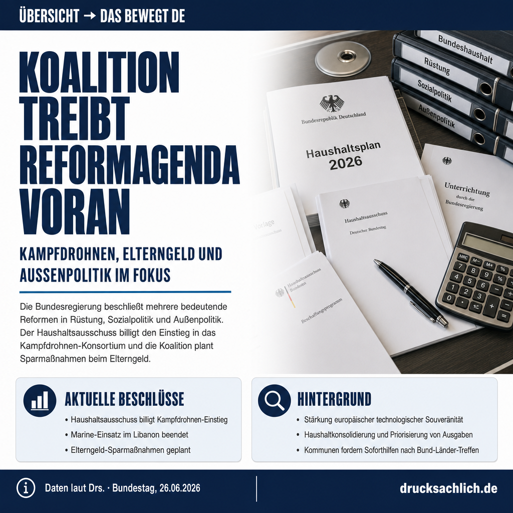 Das bewegt Deutschland — 26.06.2026
