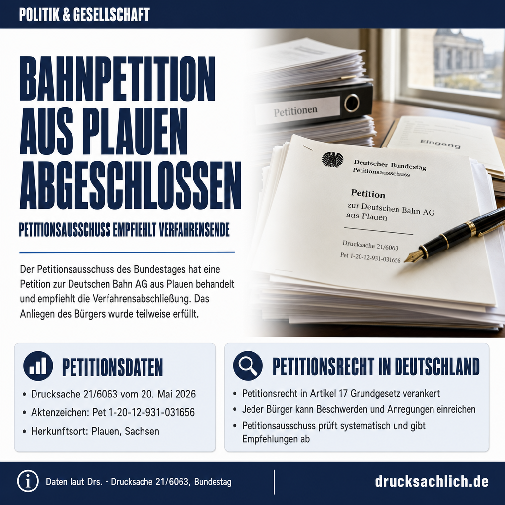 Infografik BT-Drs. 21/6063