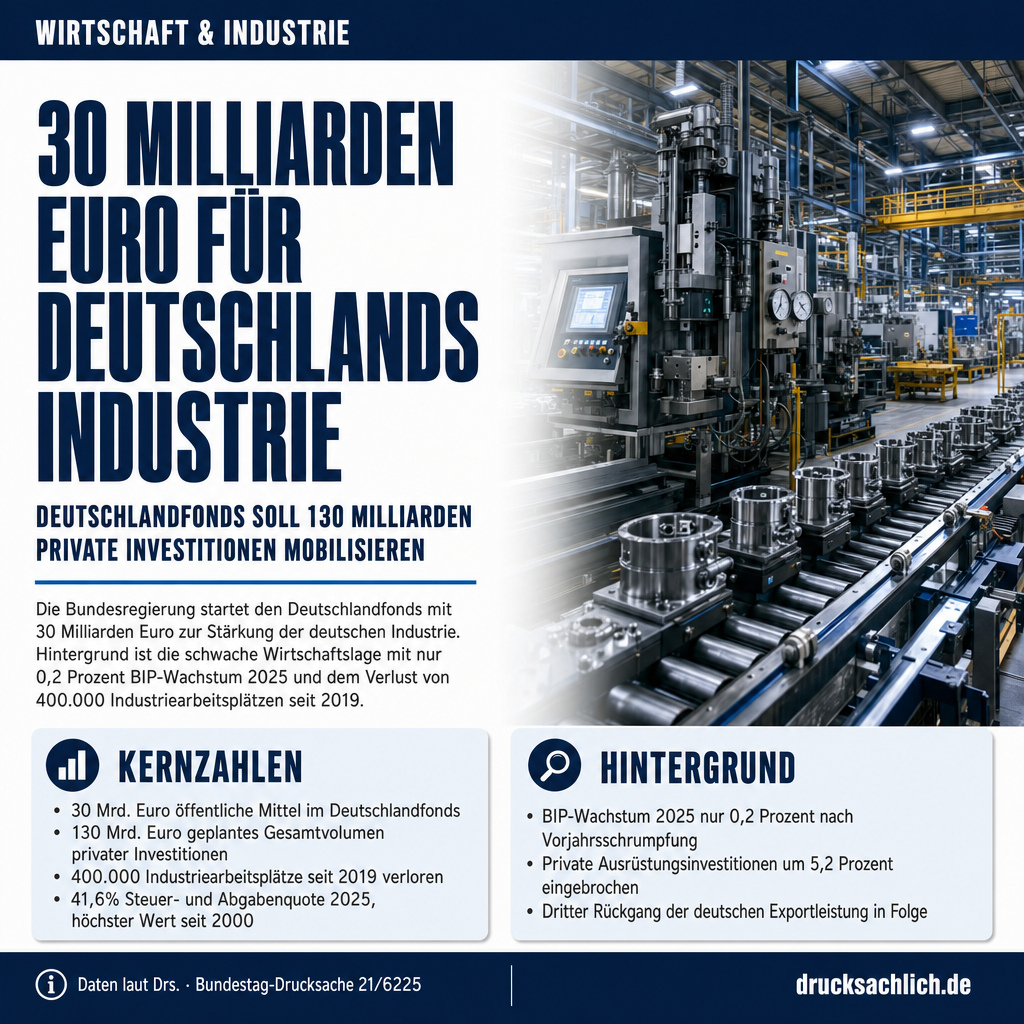 30 Milliarden für deutsche Industrie: Was bringt das wirklich?