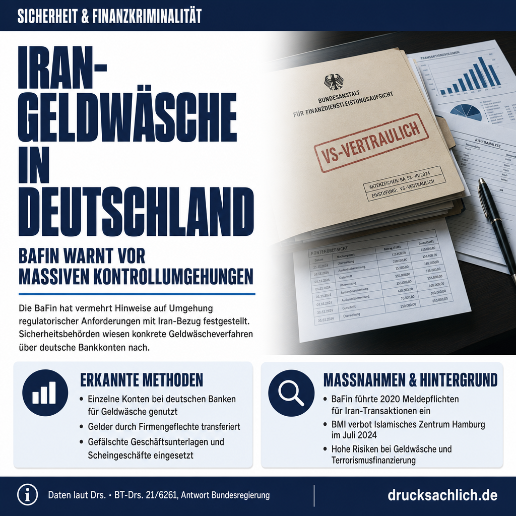 Millionen-Transfers: Iran umgeht deutsche Kontrollen