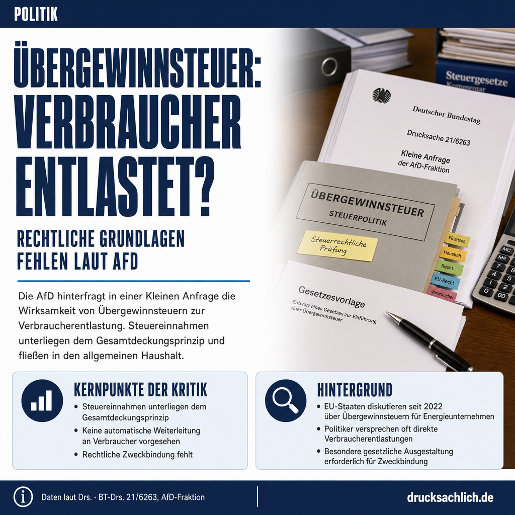 Übergewinnsteuer: Bringen Extragewinne wirklich günstige Preise?