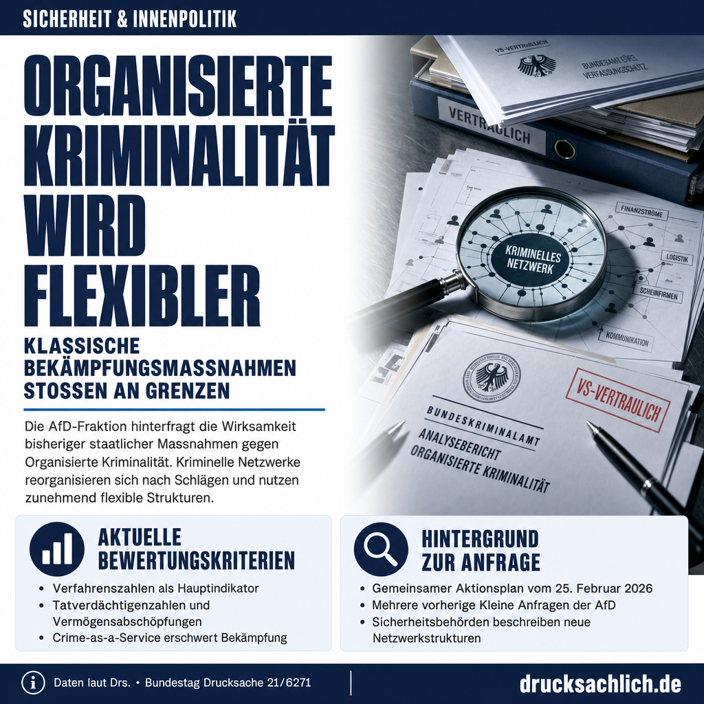 Kriminelle Netzwerke reorganisieren sich nach Schlägen