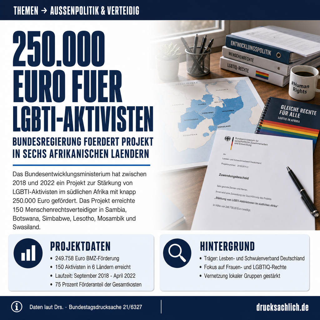LGBTI-Projekt Afrika: 250.000 Euro für 150 Aktivistinnen