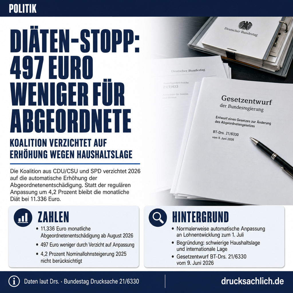 Infografik BT-Drs. 21/6330