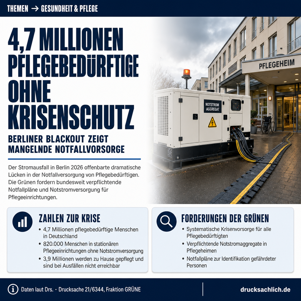 Berliner Blackout: Wie Pflegebedürftige in Krisen schutzlos sind