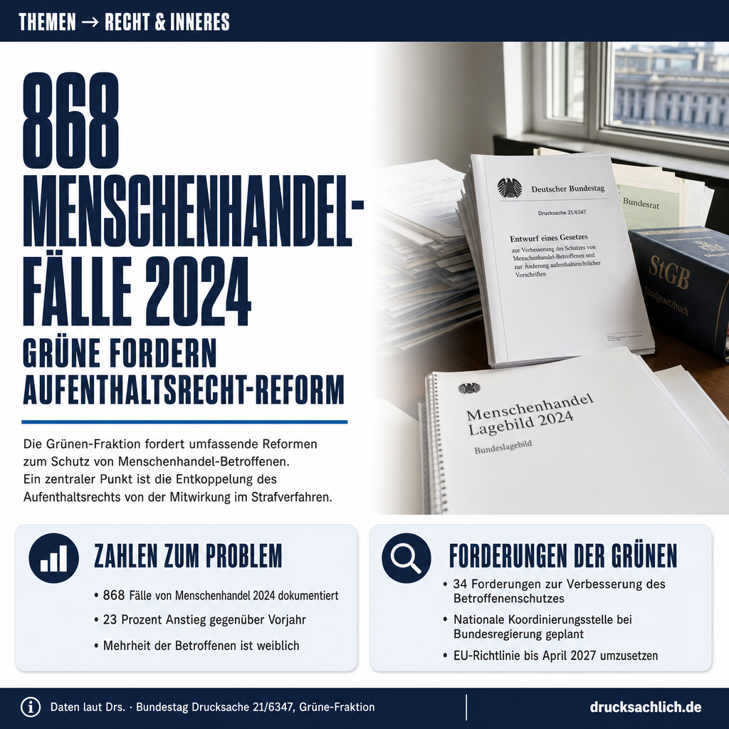 Betroffenenschutz: Grüne wollen Aufenthaltsrecht reformieren
