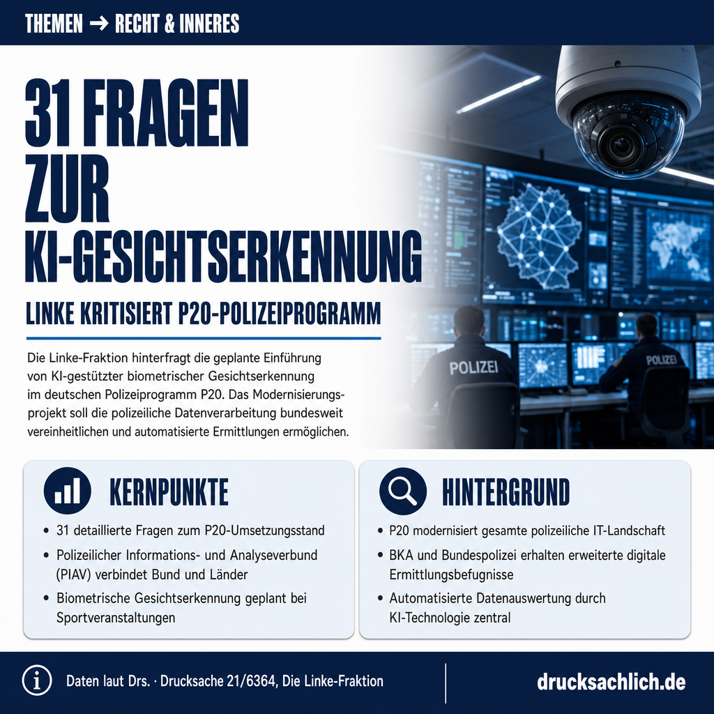 KI-Gesichtserkennung: Große Pläne für deutsche Polizei