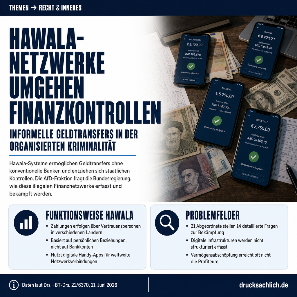 Hawala-Netzwerke: Wie Kriminelle Milliarden am Staat vorbeischleusen