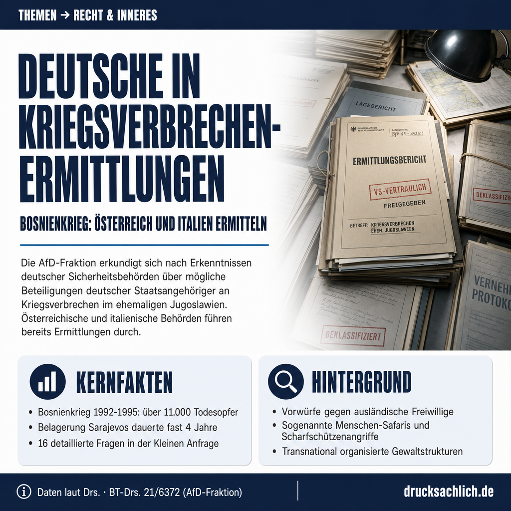 Kriegsverbrechen-Verdacht: Deutsche im Bosnienkrieg unter Lupe