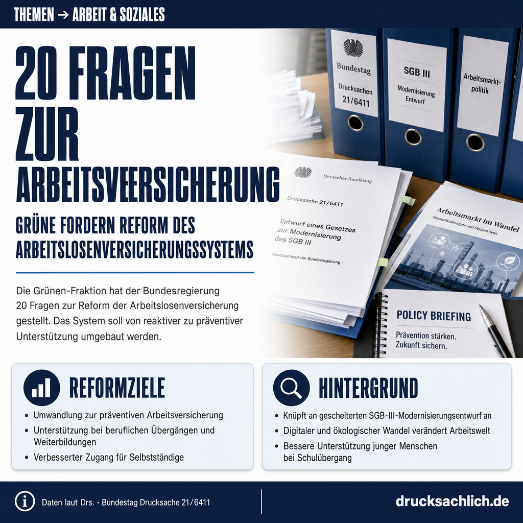 Arbeitslosenversicherung: Grüne fordern neue Reform 2026