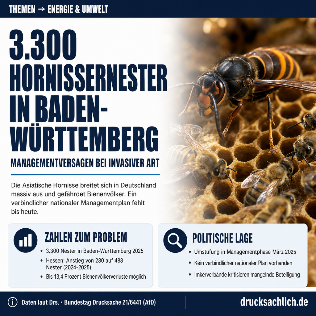 Asiatische Hornisse: 29 Fragen zum Managementversagen