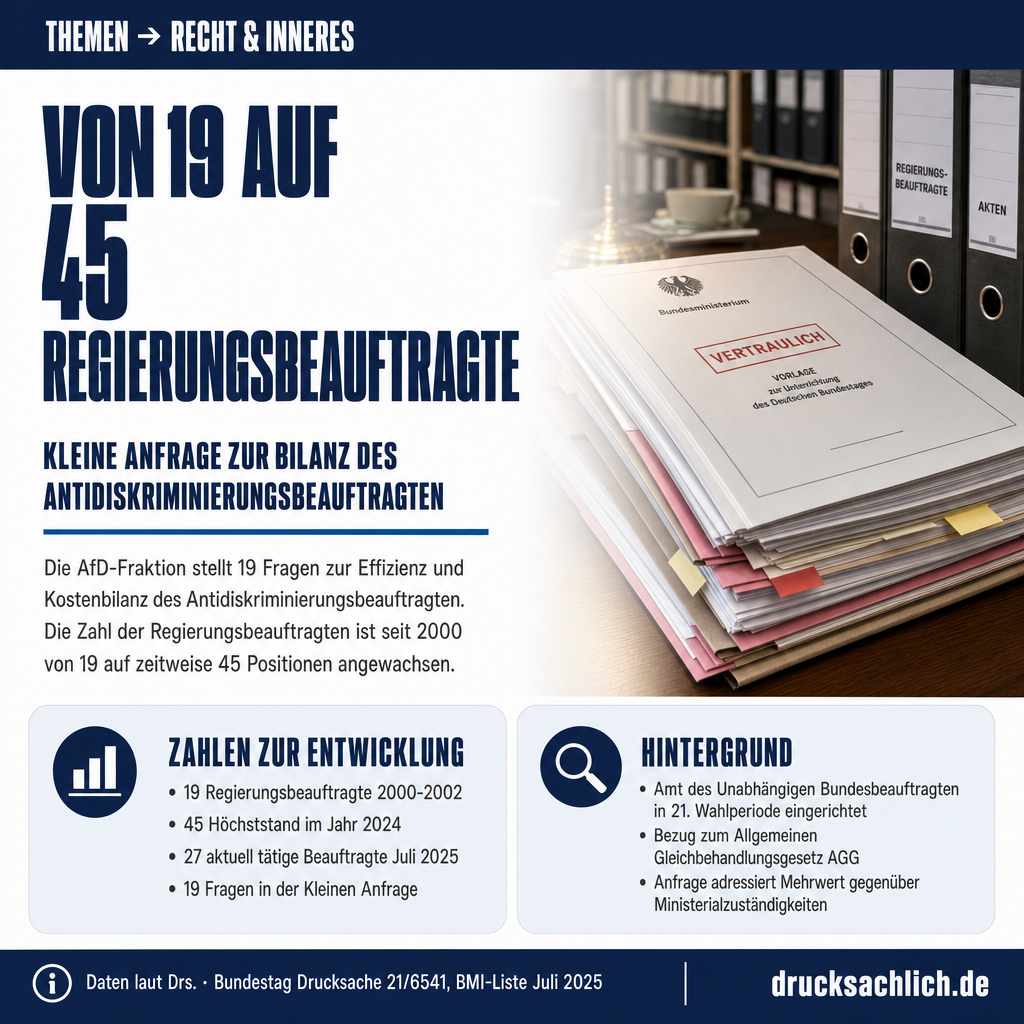 Antidiskriminierungsbeauftragter: 19 Fragen zur Bilanz im ersten Jahr