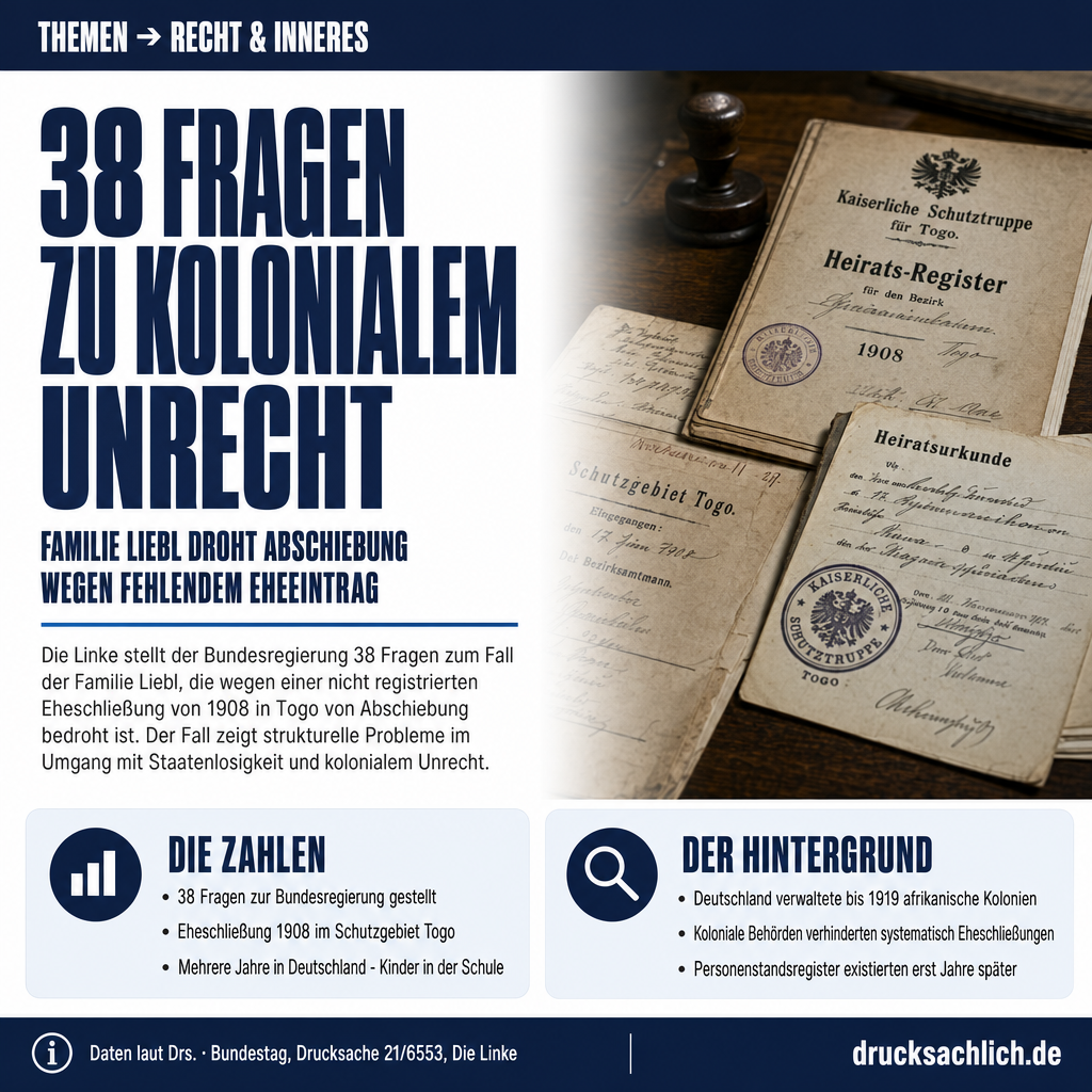 Kolonialrecht und Staatsangehörigkeit: Familie Liebl aus Togo