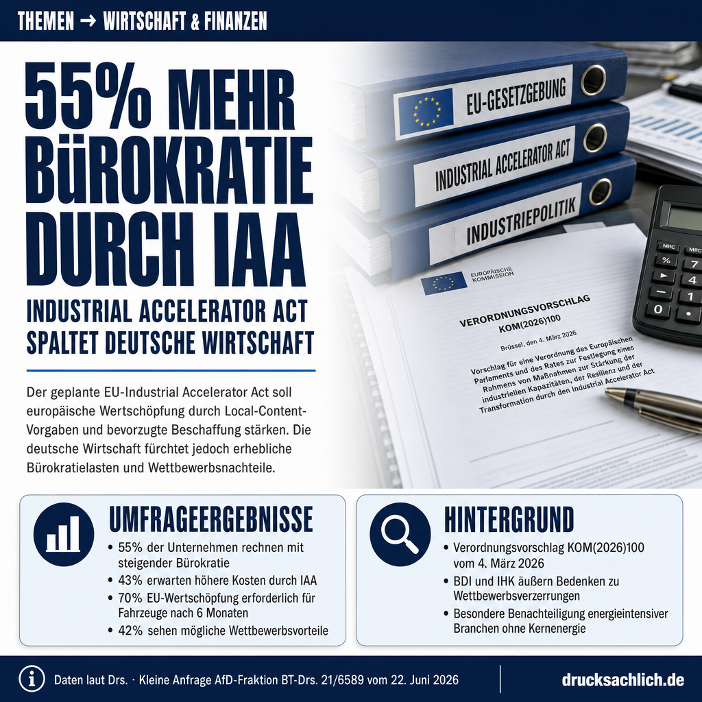 Industrial Accelerator Act: 32 Fragen zur EU-Industriepolitik