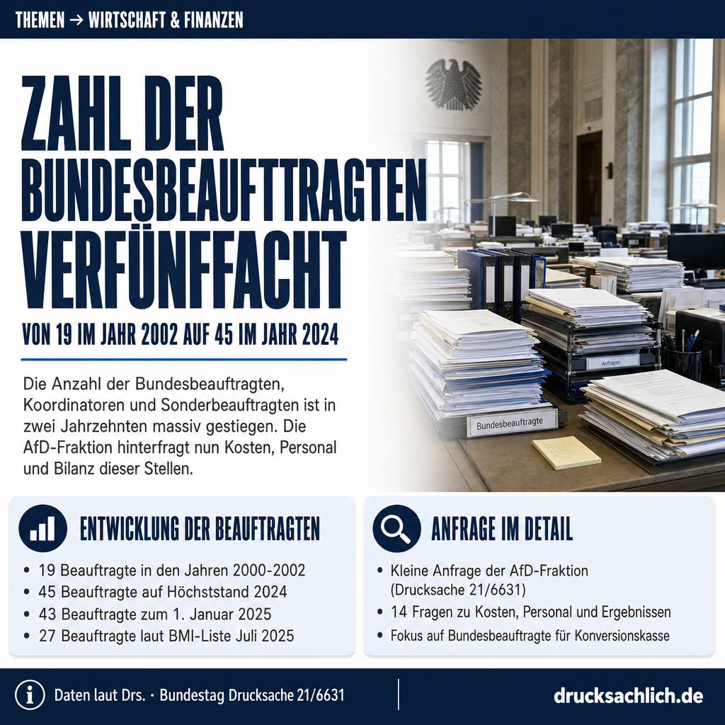 Infografik BT-Drs. 21/6631