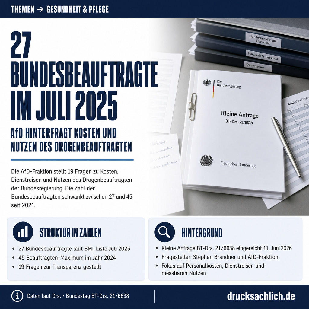 Drogenbeauftragter der Bundesregierung: Kosten und Nutzen im ersten Jahr