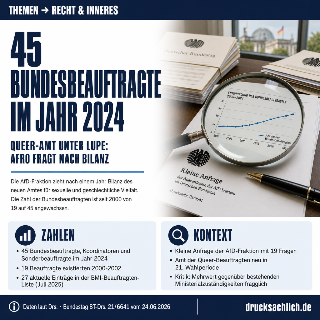 Regierungsbeauftragte für LGBTQ+: Kosten und Bilanz nach Jahr 1