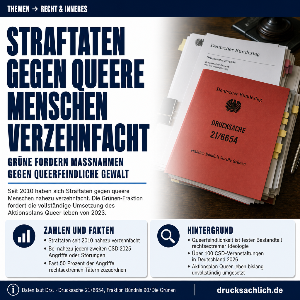 Queerfeindliche Gewalt: Straftaten seit 2010 nahezu verzehnfacht