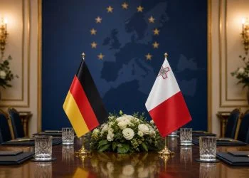 Bundeskanzler Merz gratuliert Premierminister Abela