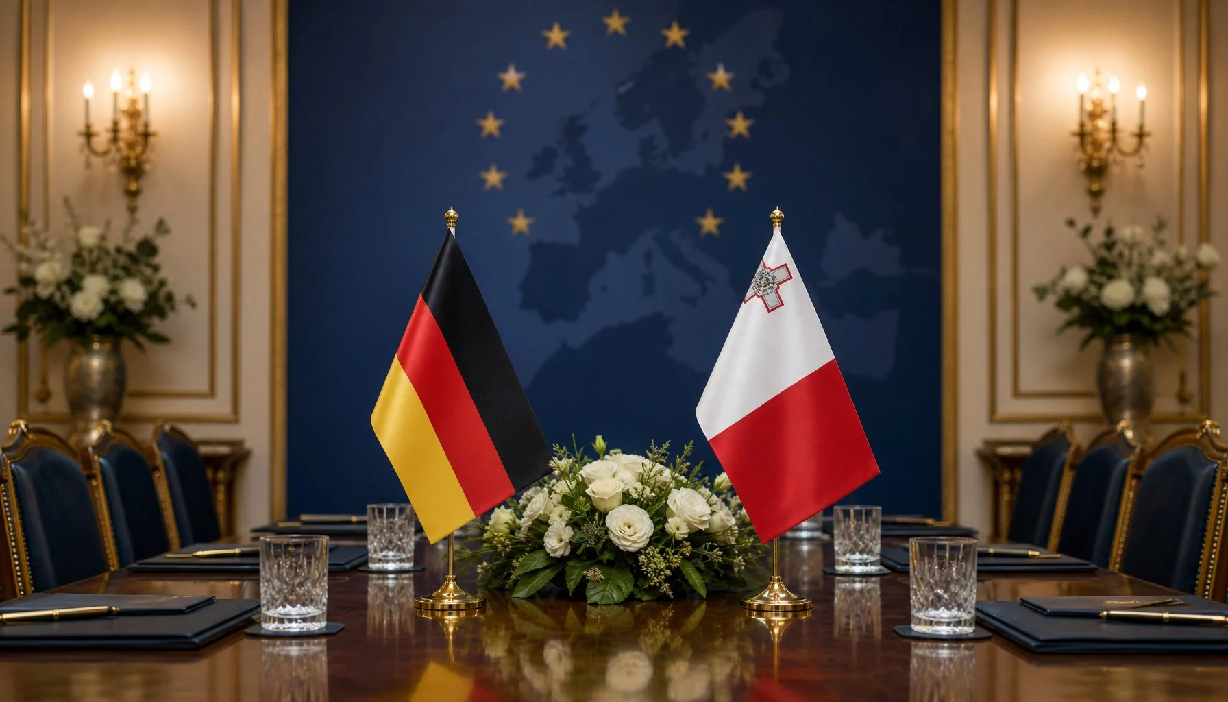 Bundeskanzler Merz gratuliert Premierminister Abela