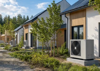 Wärmepumpen dominieren Neubau: 75 Prozent der 2025er Häuser nutzen sie