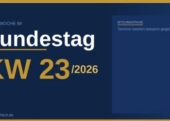 Diese Woche im Bundestag – KW23/2026