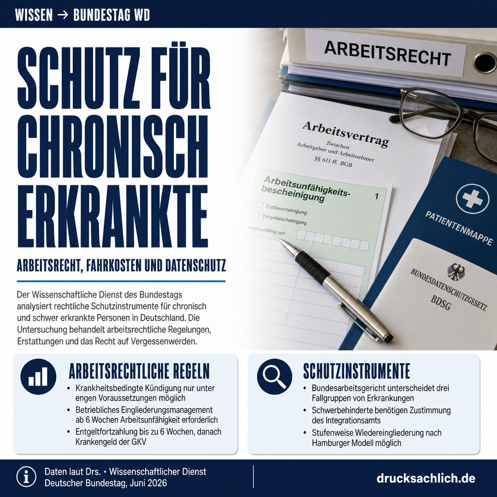 Rechtliche Schutzinstrumente für chronisch erkrankte Personen